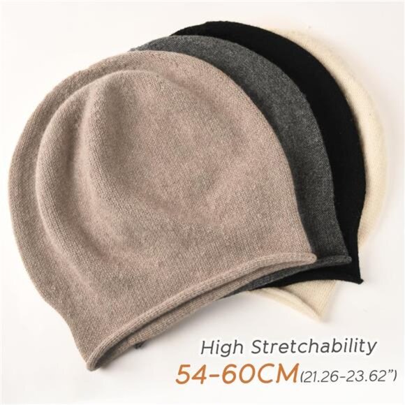 Slouchy Beanies for Women - Soft Warm Winter Hats - Picture 5 of 7